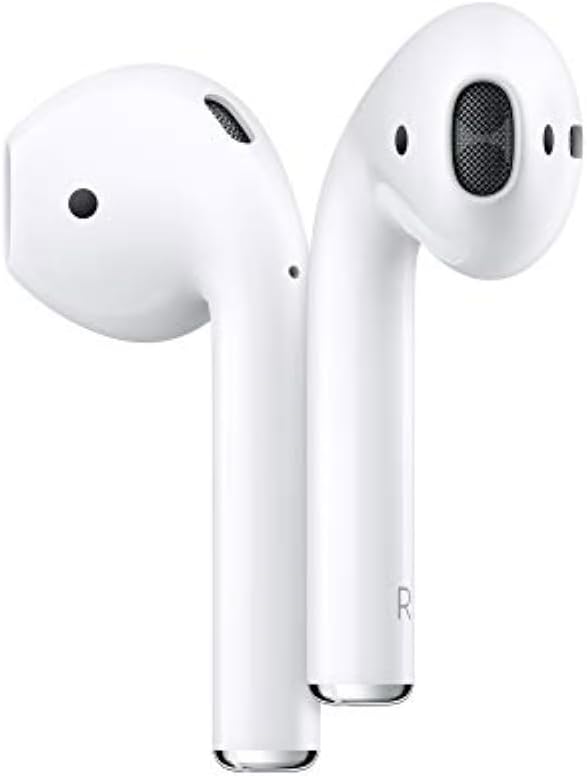 Apple AirPods Wireless Ear Buds, Bluetooth Headphones with Lightning Charging Case Included, Over 24 Hours of Battery Life, Effortless Setup for iPhone 7 Apple AirPods Wireless Ear Buds, Bluetooth Headphones with Lightning Charging Case Included, Over 24 Hours of Battery Life, Effortless Setup for iPhone