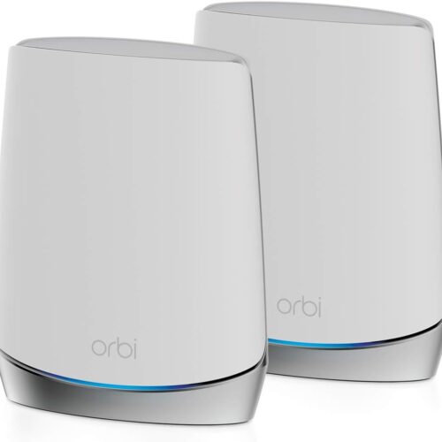 NETGEAR Orbi Whole Home Tri-Band Mesh Wi-Fi 6 System (RBK752) Router with 1 Satellite Extender | Coverage Up to 5,000 Sq Ft and 40+ Devices | Mesh AX4200 Wi-Fi 6 (Up to 4.2Gbps) NETGEAR Orbi Whole Home Tri-Band Mesh Wi-Fi 6 System (RBK752) Router with 1 Satellite Extender | Coverage Up to 5,000 Sq Ft and 40+ Devices | Mesh AX4200 Wi-Fi 6 (Up to 4.2Gbps)