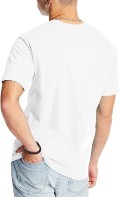 Hanes Men's Heavyweight Cotton Tee: Durable Comfort for Big & Tall Sizes 8 Hanes Men's Heavyweight Cotton Tee: Durable Comfort for Big & Tall Sizes