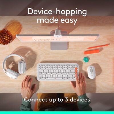 Logitech POP Mouse: The Versatile Silent Companion for Your Devices in Lilac. 15 Logitech POP Mouse: The Versatile Silent Companion for Your Devices in Lilac.