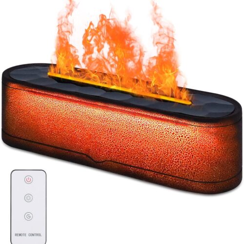 Vibrant Volcano Aromatherapy Diffuser: Ultrasonic 7-Color Night Light with Remote Control and Auto Shut-Off Vibrant Volcano Aromatherapy Diffuser: Ultrasonic 7-Color Night Light with Remote Control and Auto Shut-Off